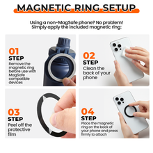 Charger l'image dans la galerie, M2C® Magnetic Water Bottle | Insulated Thermos with MagSafe compatible Phone Holder - M2C Products